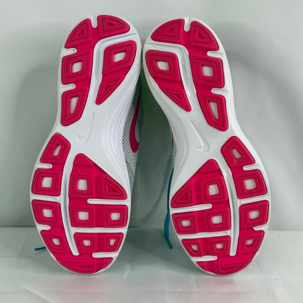 Nike Revolution 3 GS Kids Running Shoes Wolf Grey Pink 819416-064 Size 6.5Y‎